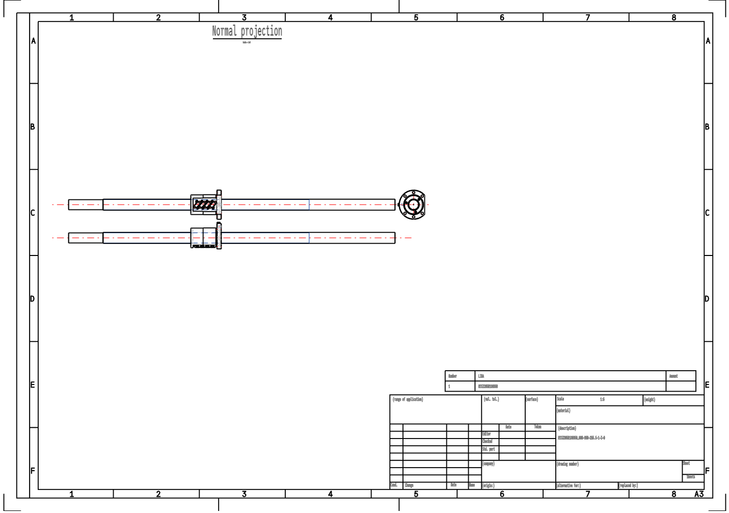 HSS3205N1D0950 Quiet Low Vibration Ball Screw Offset Preload Ball Screw factory