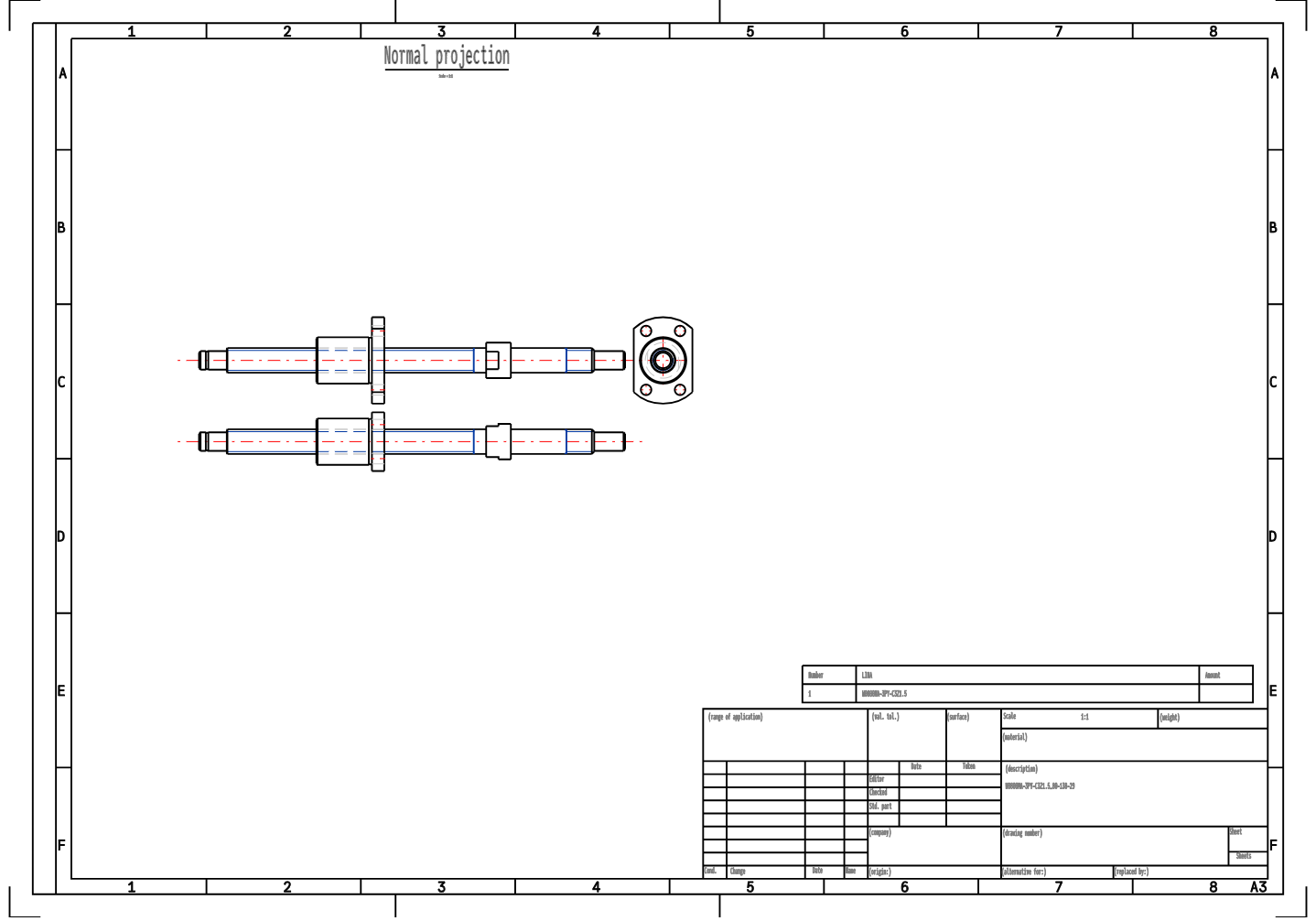 NSK W0800MA-3PY-C3Z1.5 Ball Screw Shaft Diameter 8 Lead 1.5 details