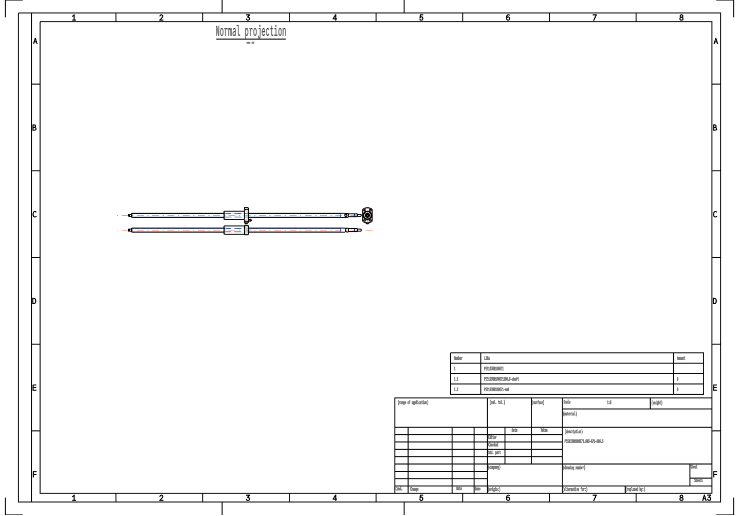 PSS1230N1D0671 NSK PSS1230 Series Ball Screw NSK Small FA Ball Screw 1230 details