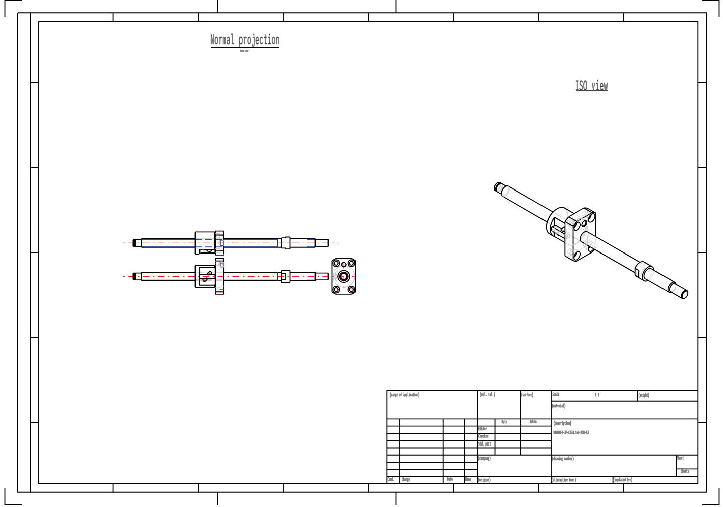 W1001FA-3P-C3Z4 NSK precision positioning ball screw zero backlash ball screw details
