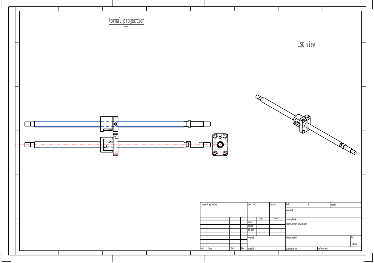 NSK Ball Screw W1403FA-1P-C3Z5 Finished End Machined Ball Screw manufacture