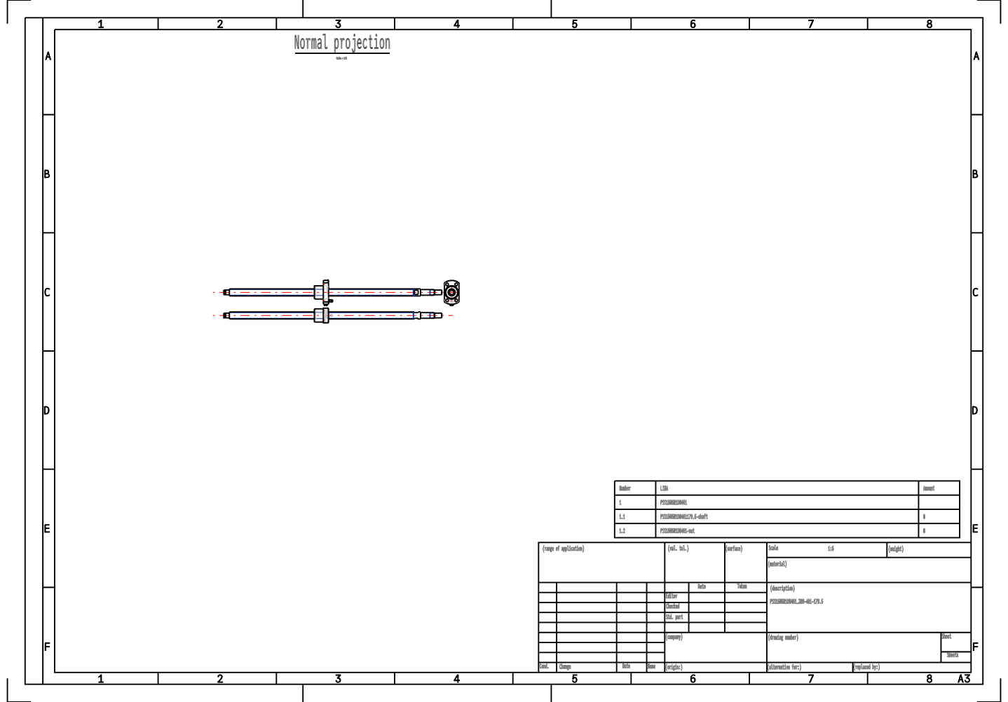 PSS1505N1D0461 Ball Screw NSK PSS Industrial Robot Ball Screw Low-profile Design supplier