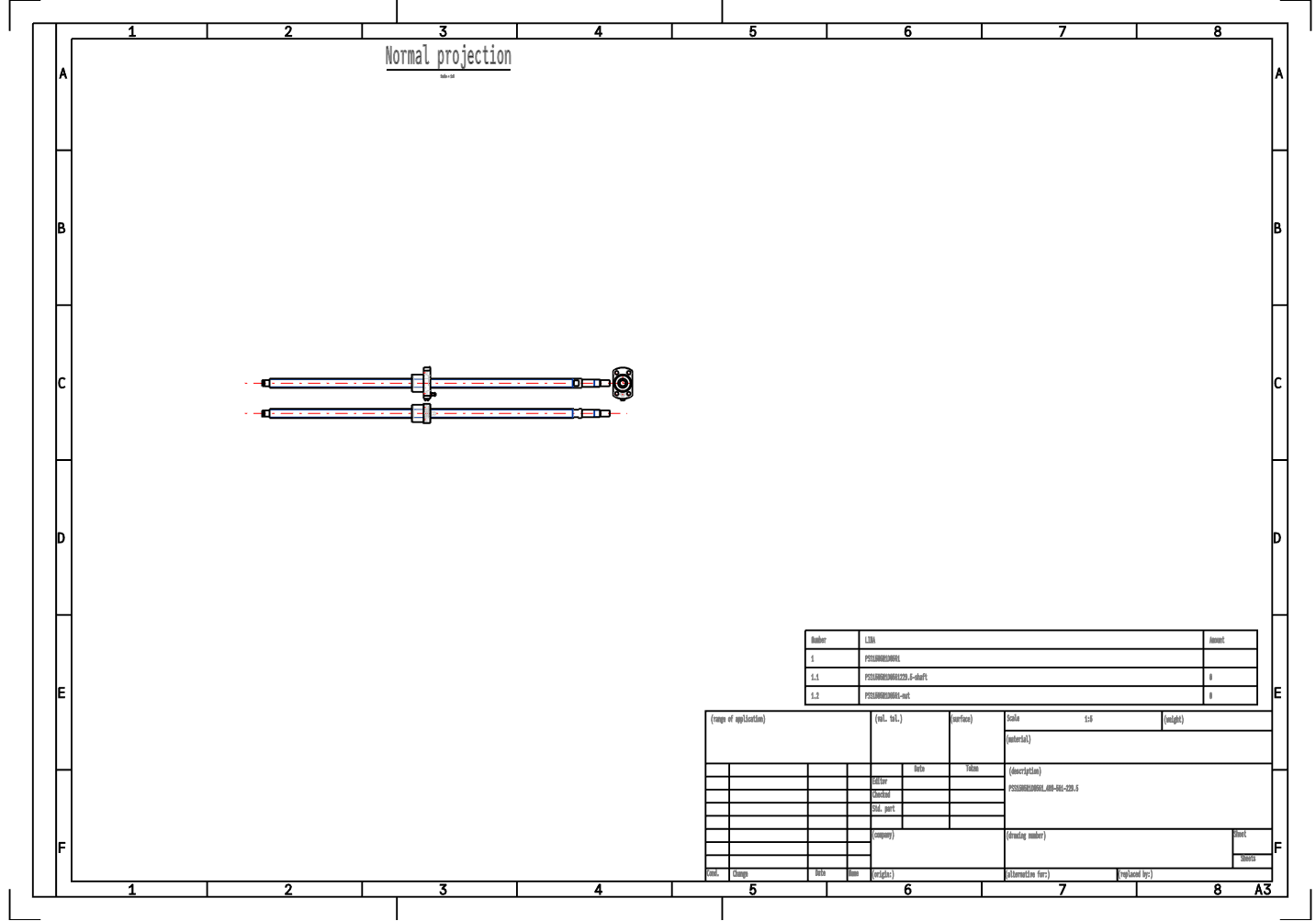 PSS1505N1D0561 PSS Silent Ball Screw BSS Nuts Compact FA Series Ball Screw details