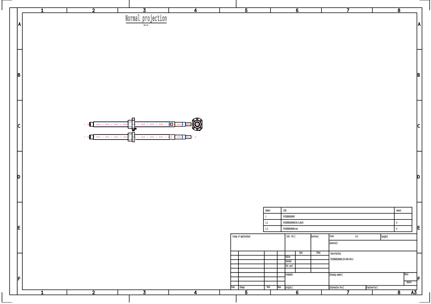 PSS2505N1D0499 Flange Type Single Nut Screw NSK PSS Ball Screw supplier