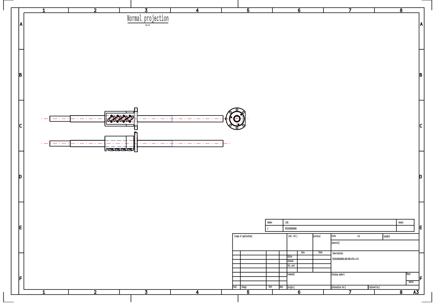 NSK Low Noise Ball Screw HSS3210N1D0850 C5 Precision Ball Screw supplier