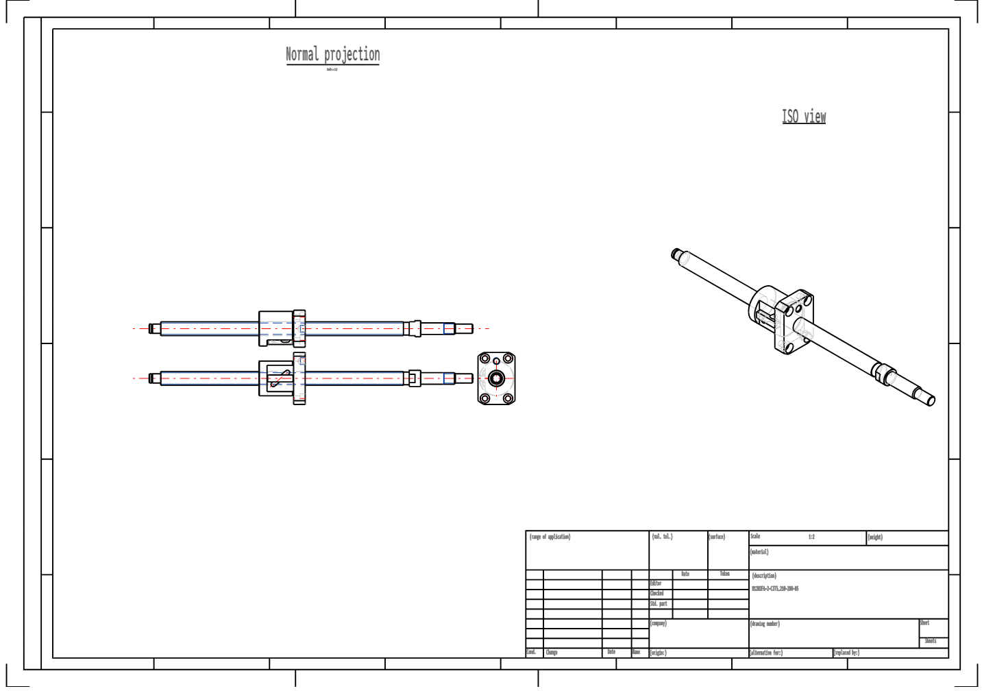 NSK W1202FA-2-C3T5 Ball Screw FA Type lead 5mm Ball Screw details
