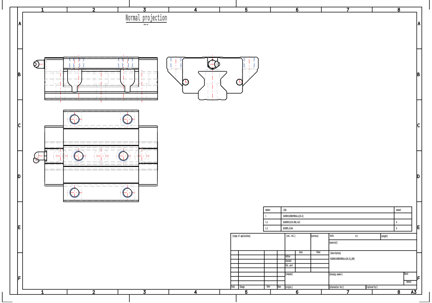 RA30EM RA-EM High Load Type Linear Guide NSK High Rigidity Linear Guide factory