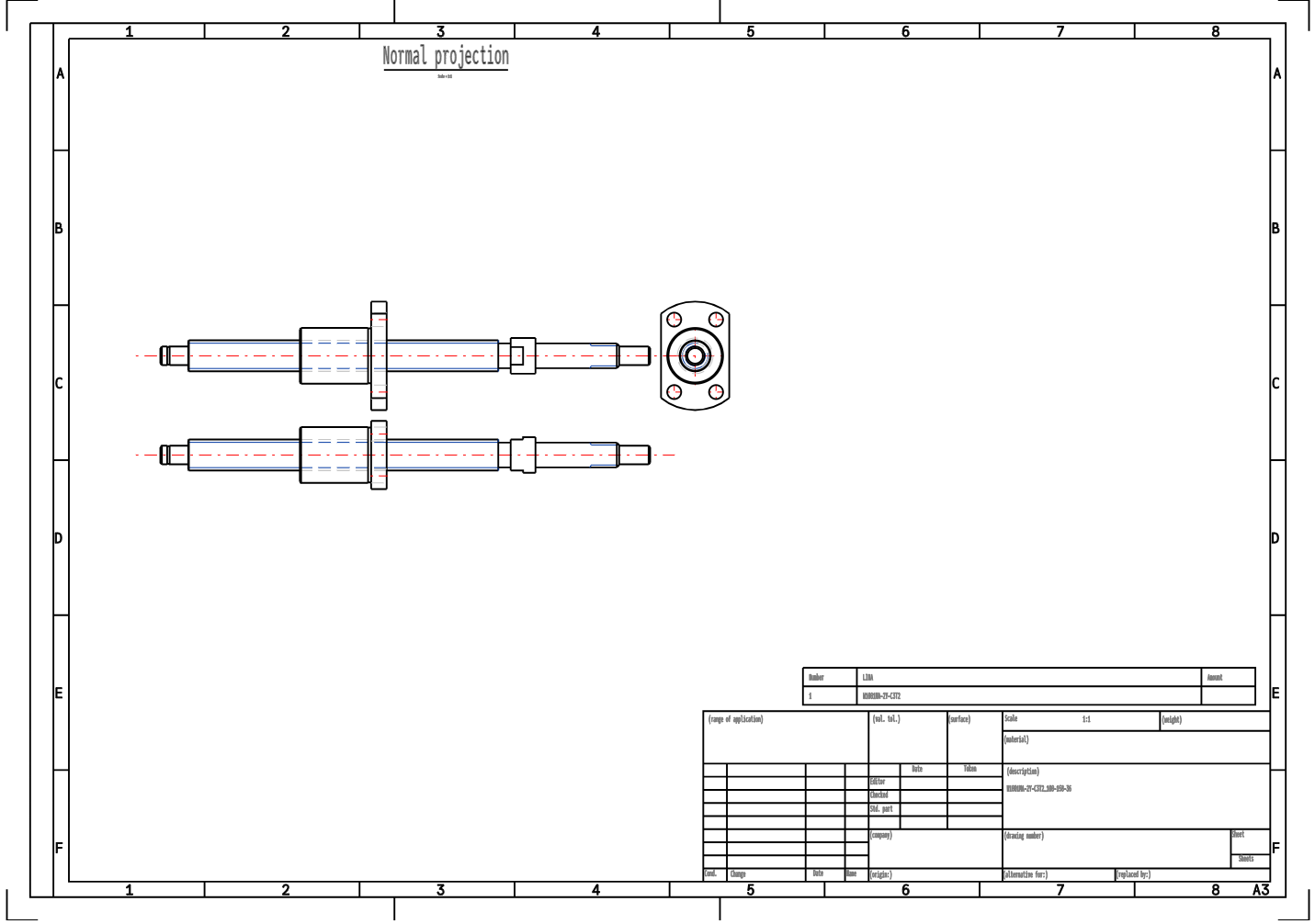 W1001MA-2Y-C3T2 MA series ball screws with 10mm shaft diameter and 2mm lead factory