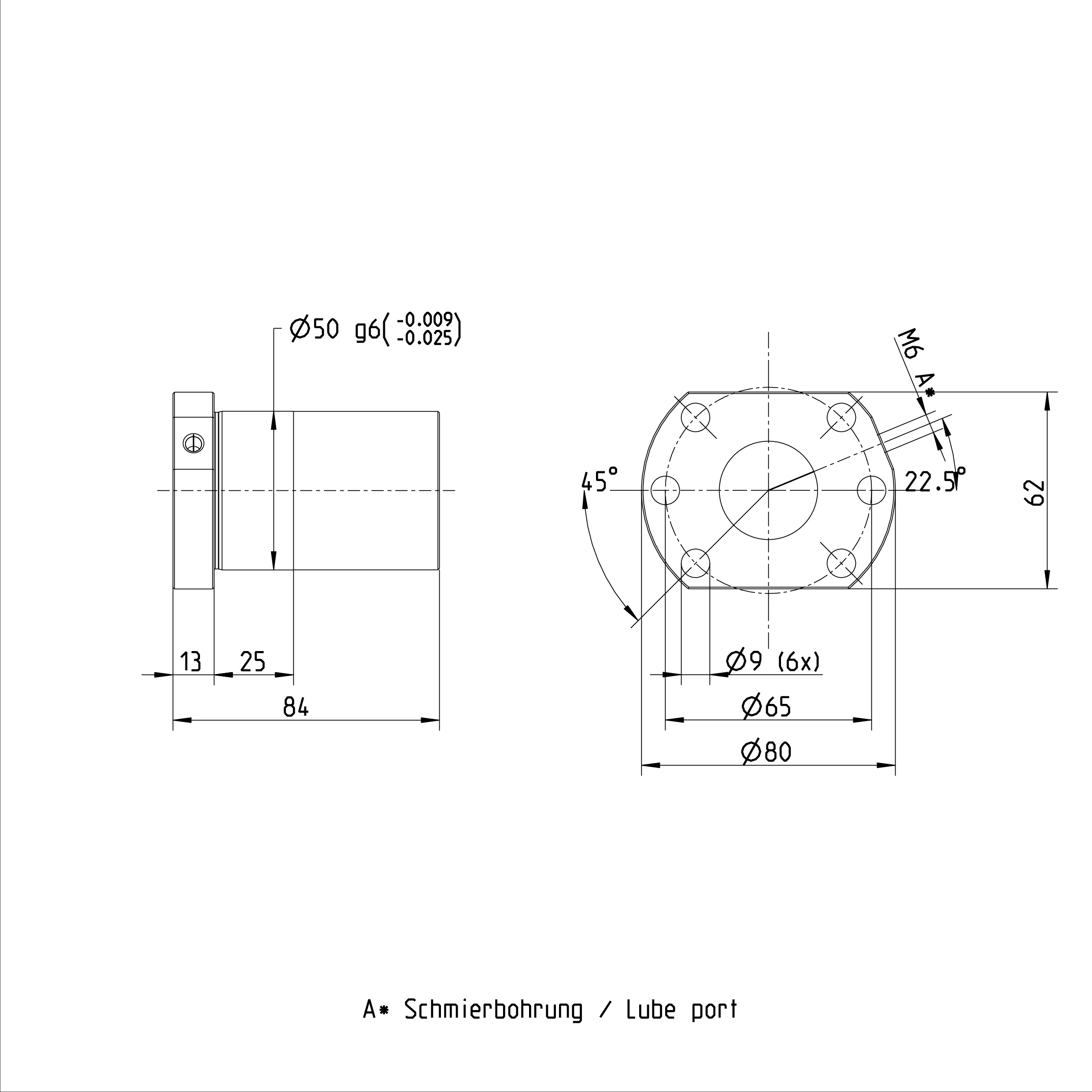 FEM-E-B Bosch Rexroth R150237063 Ball Screw Nut 32 x 20R x 3.969 - 3 Ball Nut  supplier