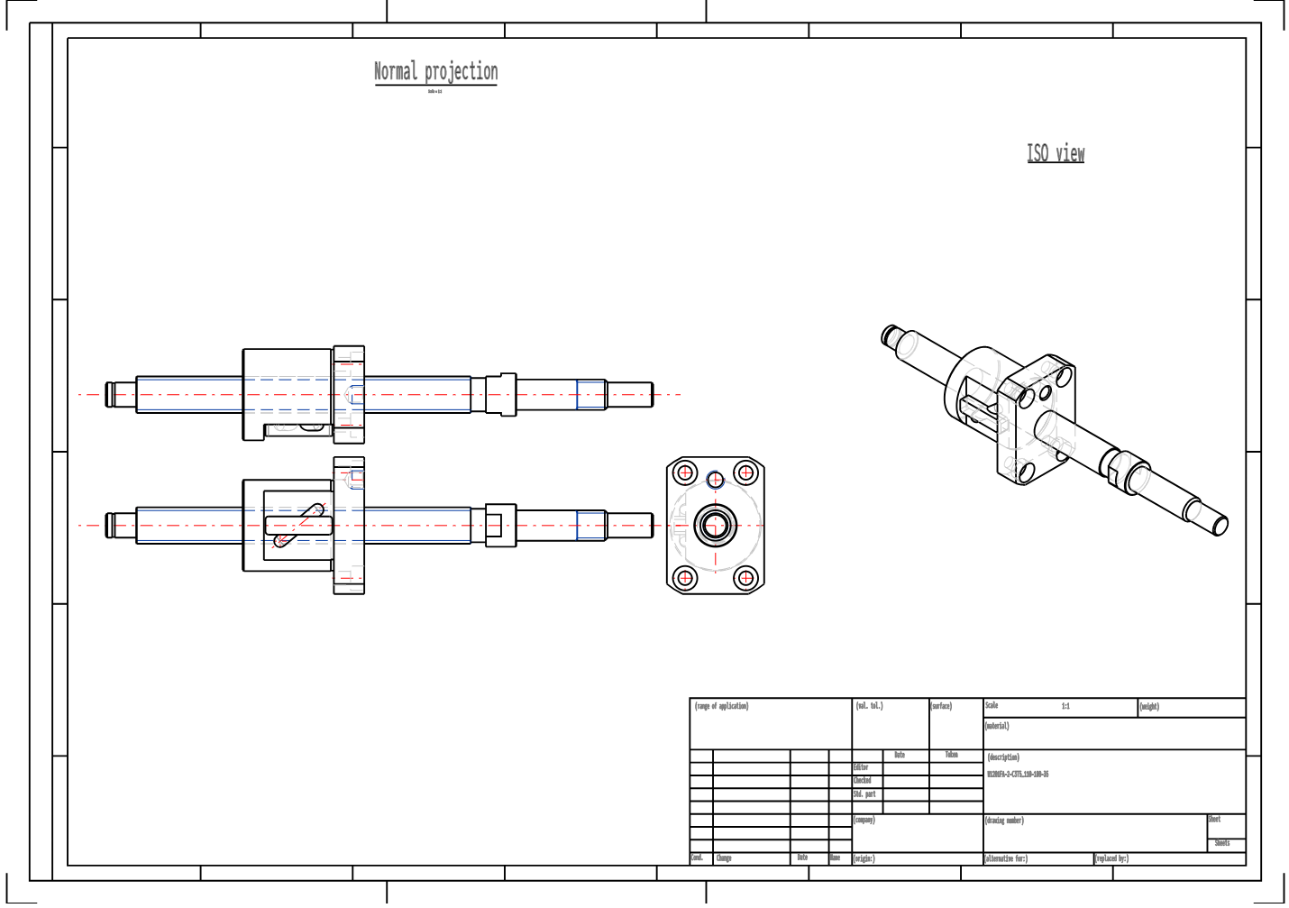 W1201FA-2-C3T5 FA Ball Screw Compact ball screw Nut type PFT SFT supplier
