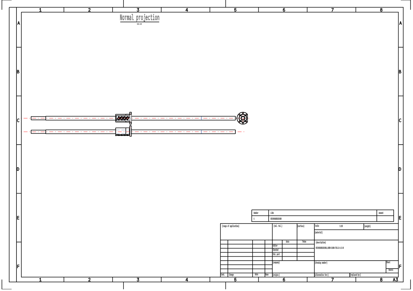 HSS HSS4010N1D2100 High-Speed Silent Series Ball Screw 4010 Ball Screw details