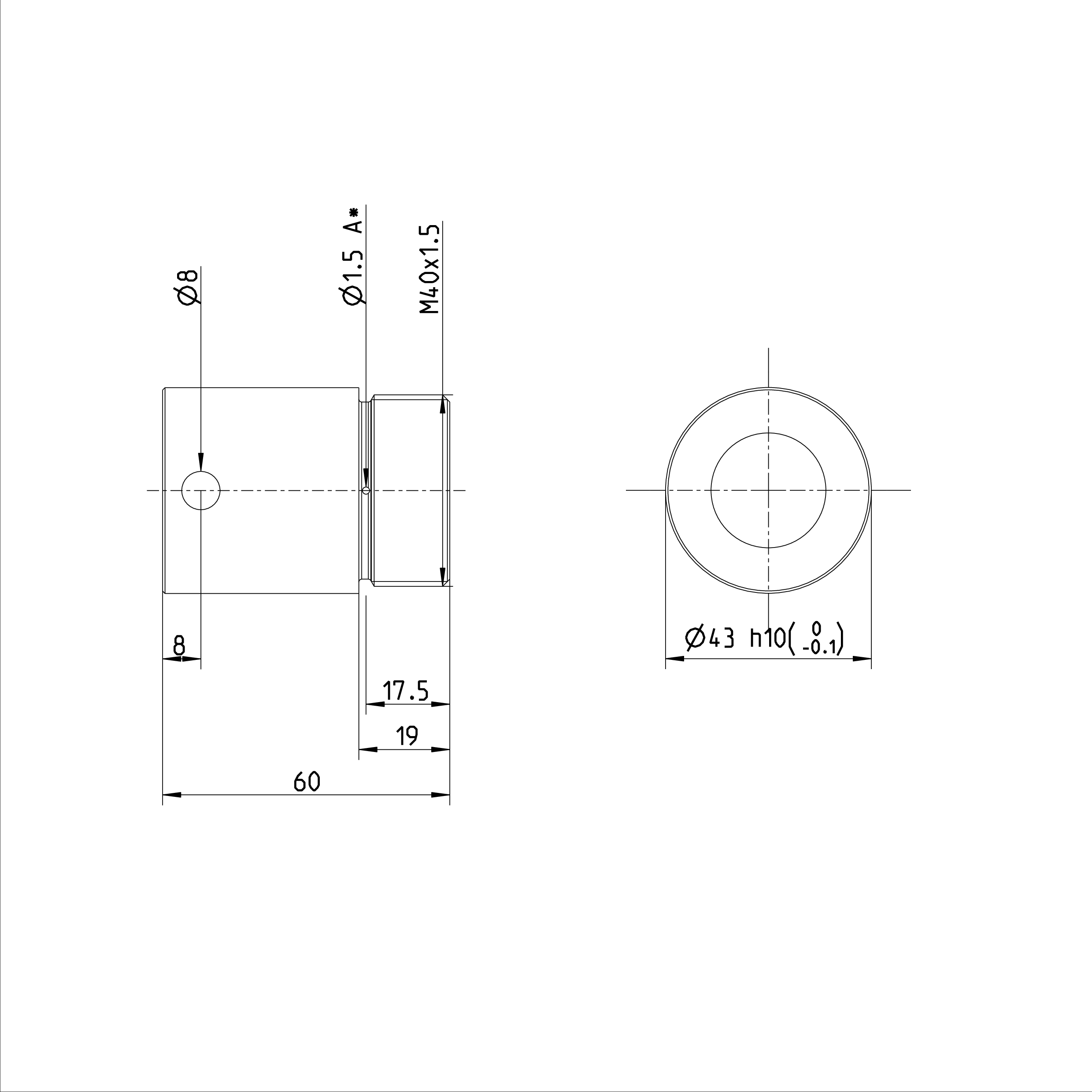 25 x 5R x 3 - 7 R254220005 Ball Nut Standard Series Ball Screw Nut factory