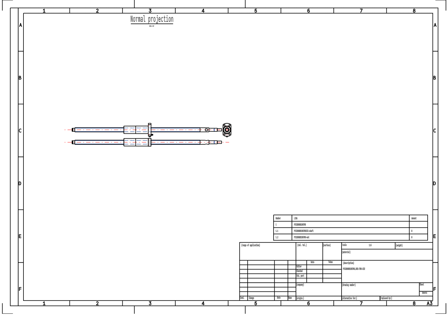 PSS2060N1D0708 NSK High Speed Ball Screw 60mm Lead Ball Screw  manufacture