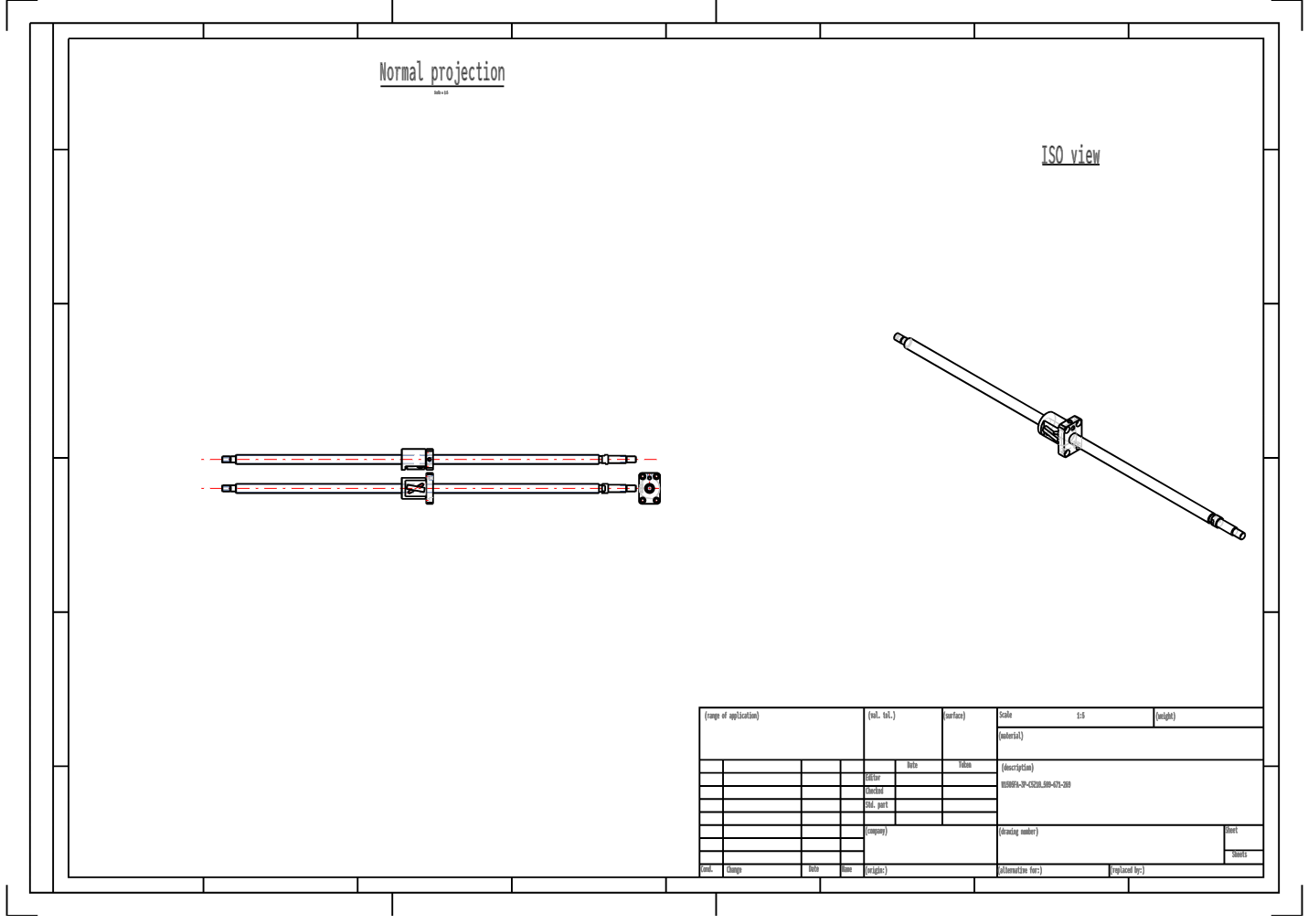 NSK Low friction ball screw W1505FA-3P-C5Z10 FA Finished Shaft End supplier