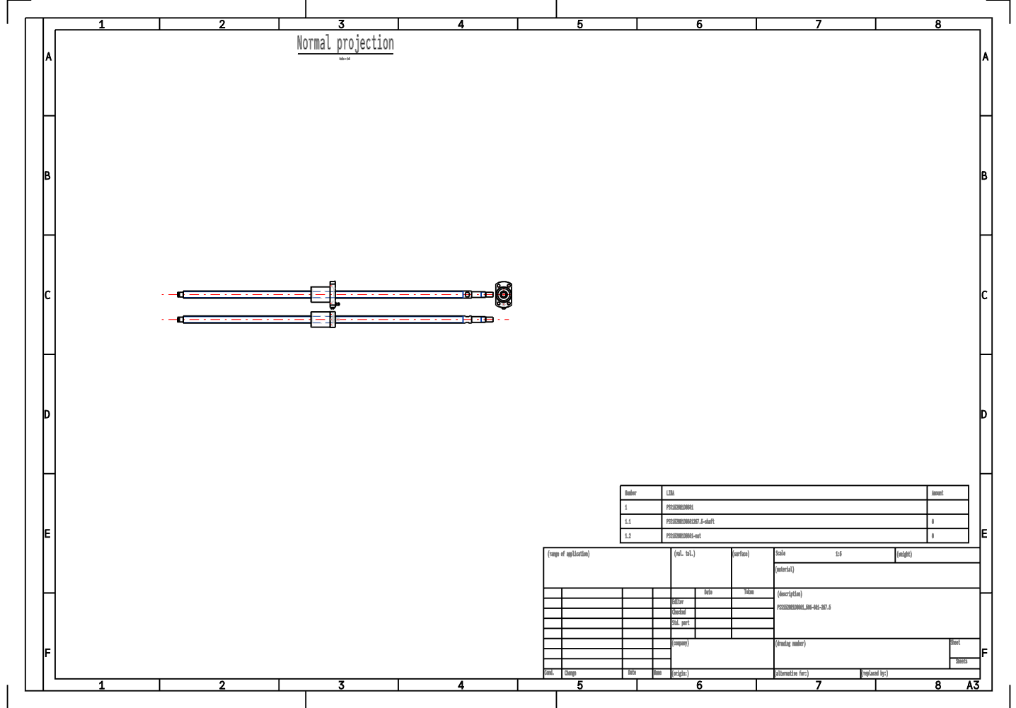 PSS1520N1D0661 PSS Ball Screw BSS Nut Type NSK CNC ball screw factory