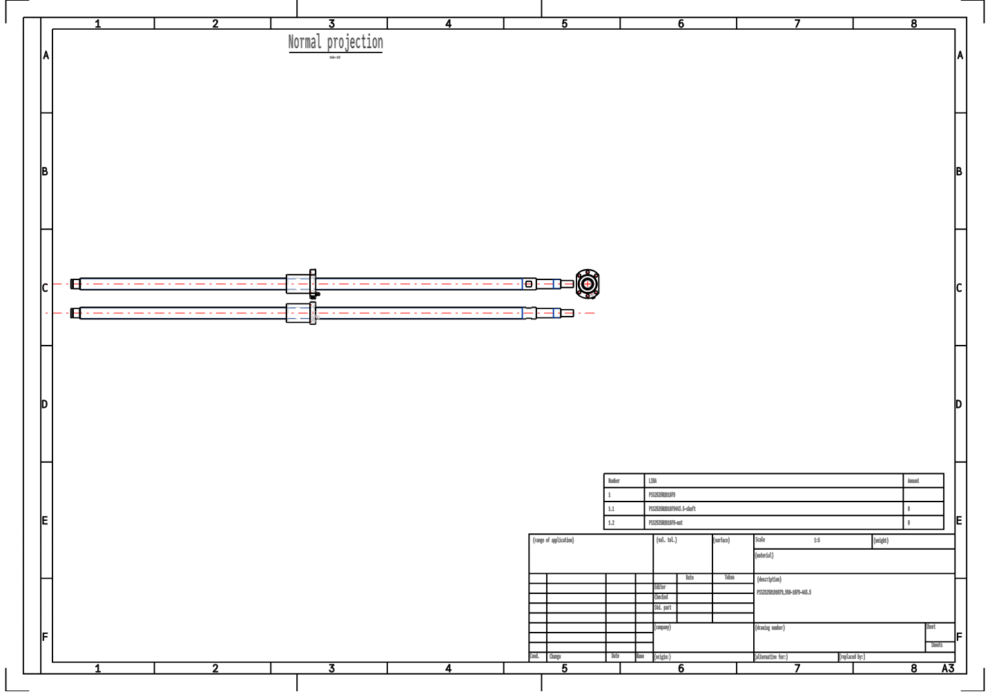 PSS2525N1D1079 NSK PSS Ball Screws for Semiconductor Equipment details