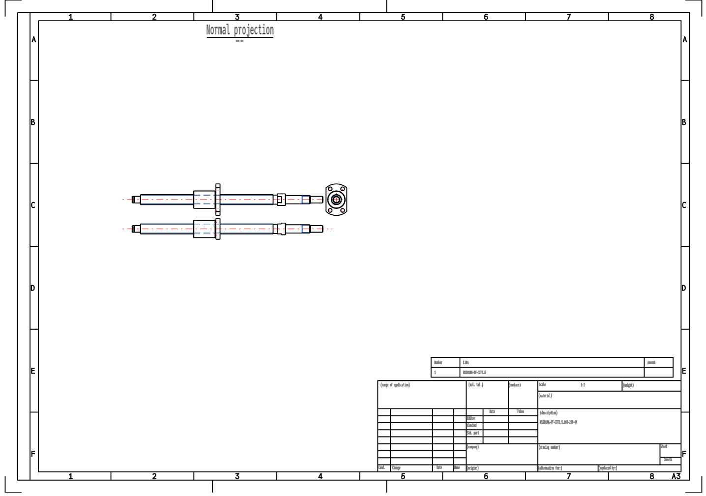 NSK W1201MA-8Y-C3T2.5 Ball Screw NSK MA C3 Accuracy Grade factory
