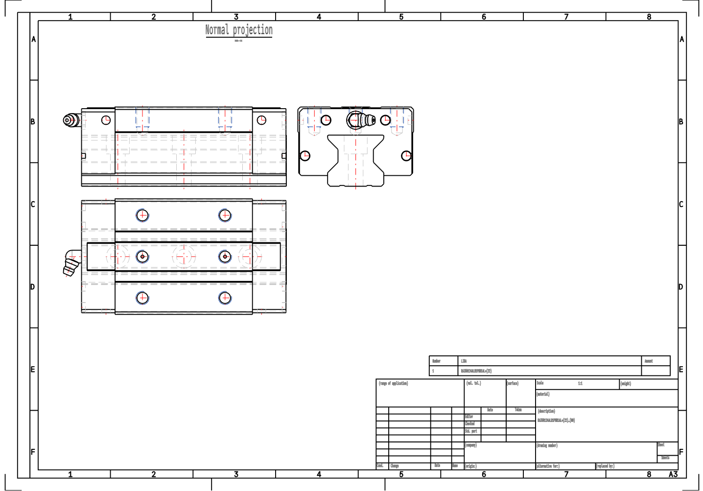 NSK RA Linear Guide Custom Machining RA35AL Roller Linear Guide factory