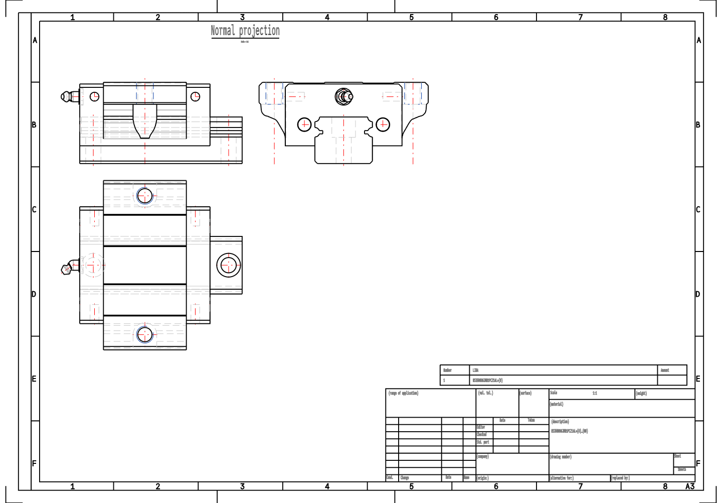 NS35JM Medium Lload Short Linear Guide NS35 Size 35 Linear Guide NS35 NS30 NS25 NS20 NS15 details