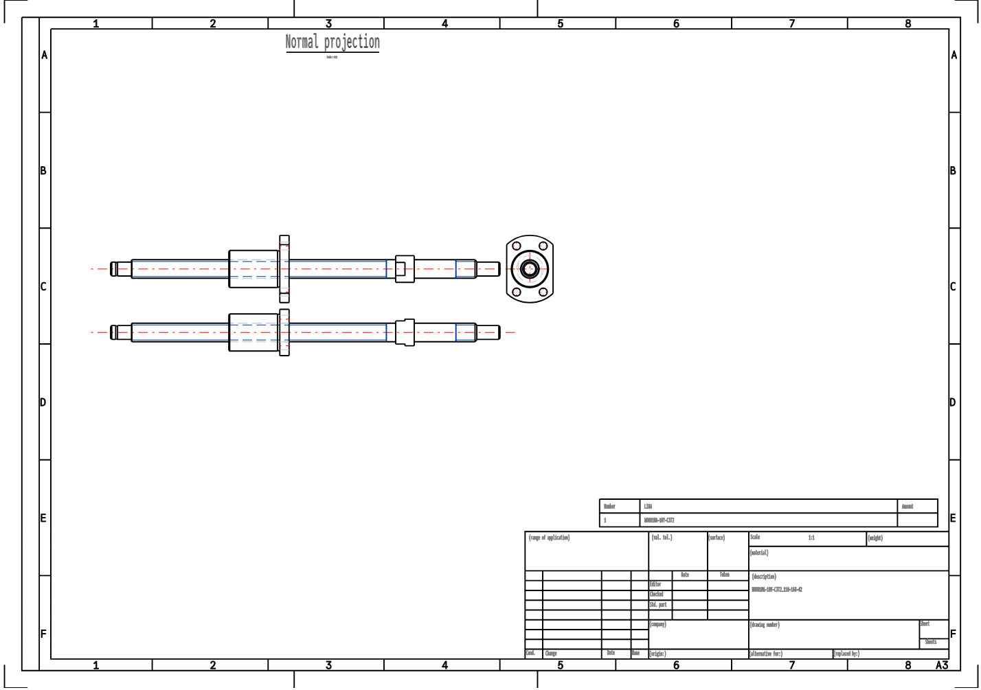 W0801MA-10Y-C3T2 NSK MA Internal Circulation Ball Screw Nut Type MPFD details