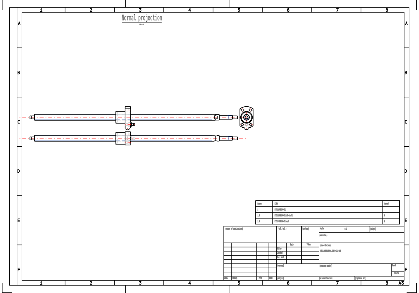 NSK PSS1205N1D0421 High-precision Ball Screw PSS High-Speed Ball Screw PSS1205 manufacture