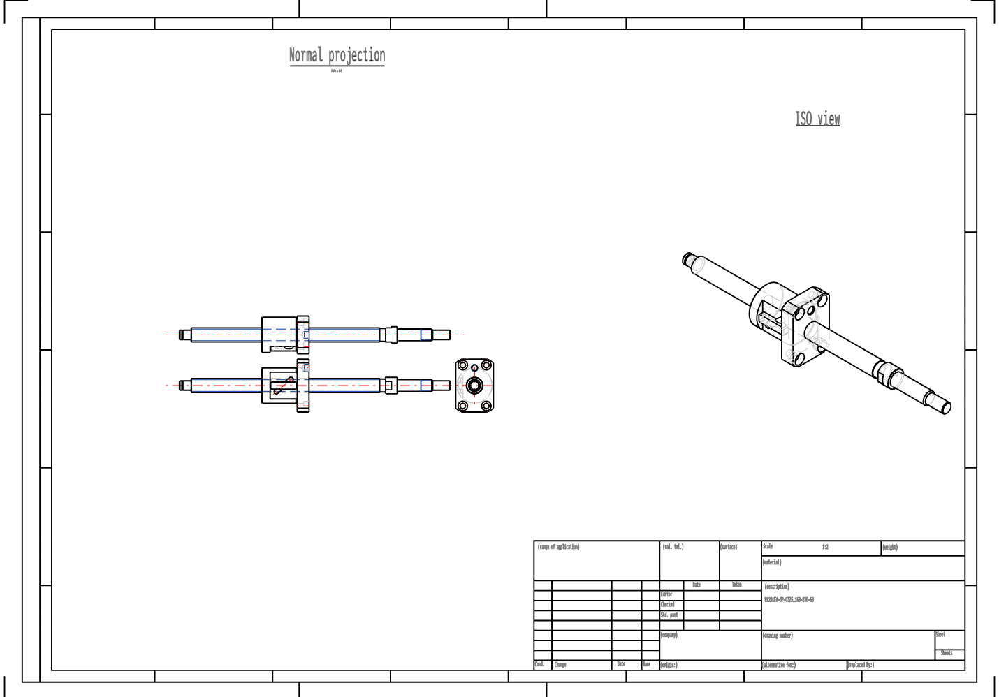 P Preloaded Ball Screw W1201FA-3P-C3Z5 right-handed Ball Screw factory