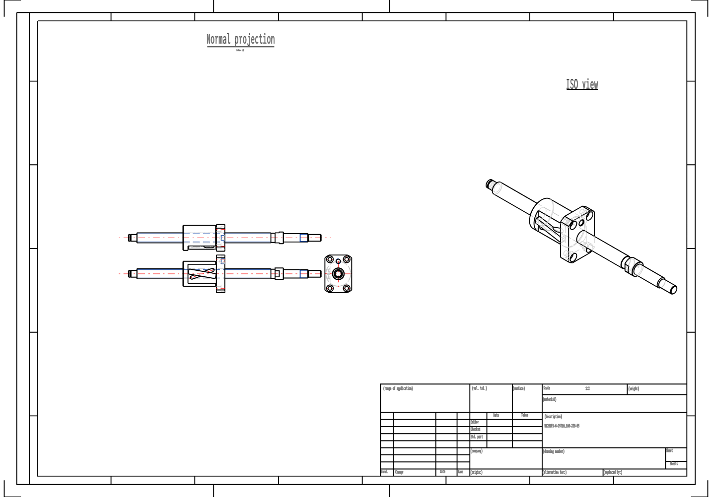 W1201FA-6-C5T10 NSK Medium Lead Ball Screw Shaft End finished Product supplier