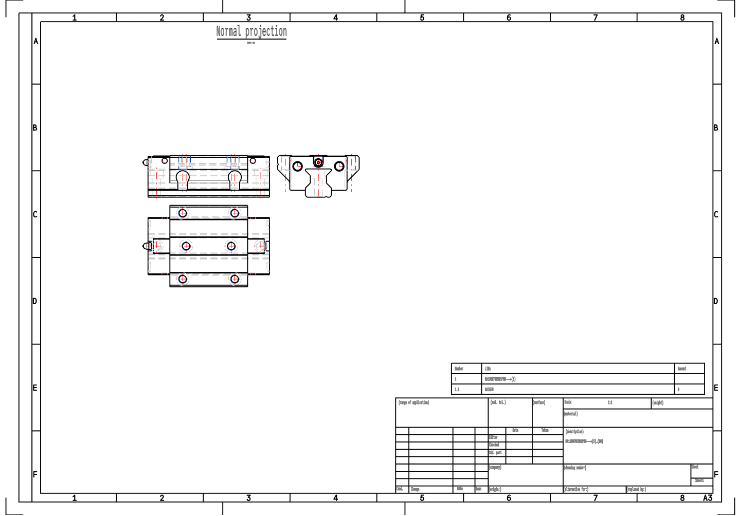 RA15EM Flange Type Linear Guide NSK Long-term Maintenance-free Linear Guide details