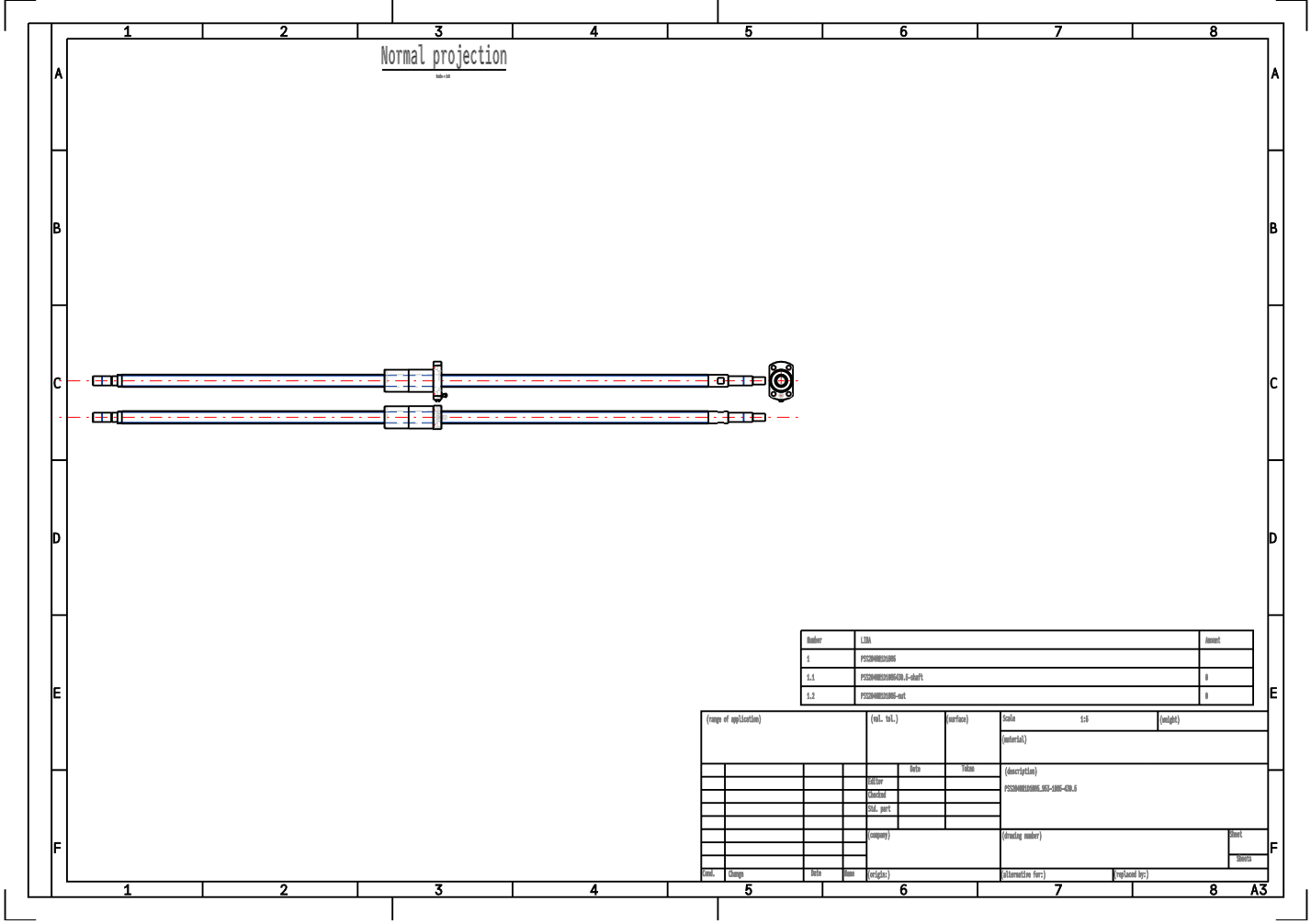PSS2040N1D1085 NSK Ball Screw High Rigidity Ball Screw PSS2040 supplier