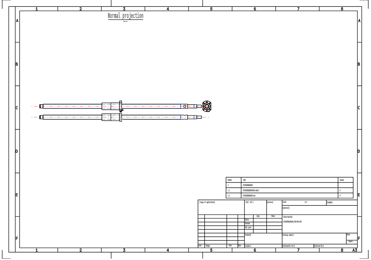 PSS Type PSS2550N1D0929 NSK FA Series Ball Screw for Automation Equipment factory