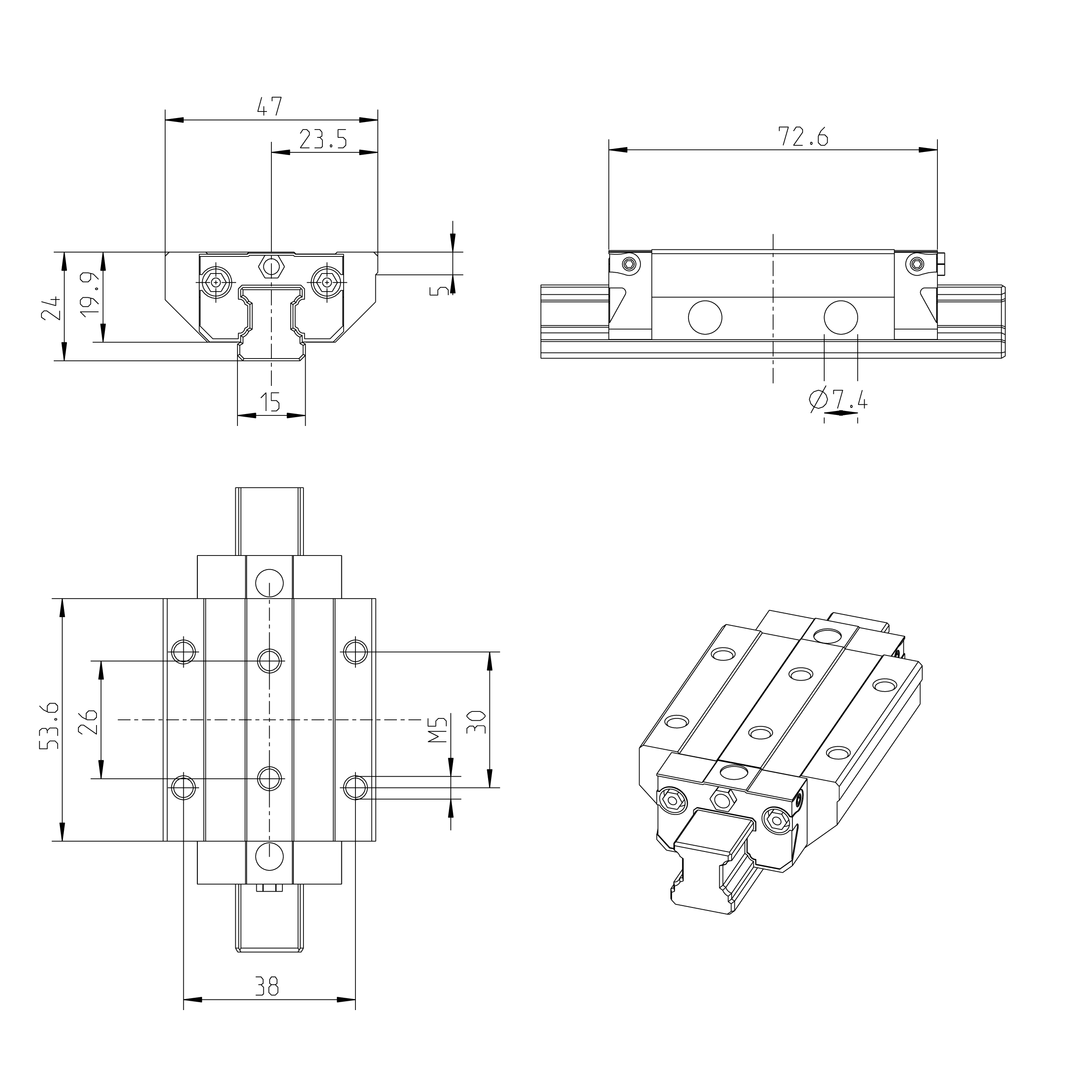 R165319322 Germany Bosch Rexroth Ball Bearing Slider with Standard Seal supplier