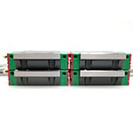 HIWIN QHW25CA Lineaire Gids QHW-25-CA-ZA-C QHW-25-CA-Z0-H Stofvrije rails