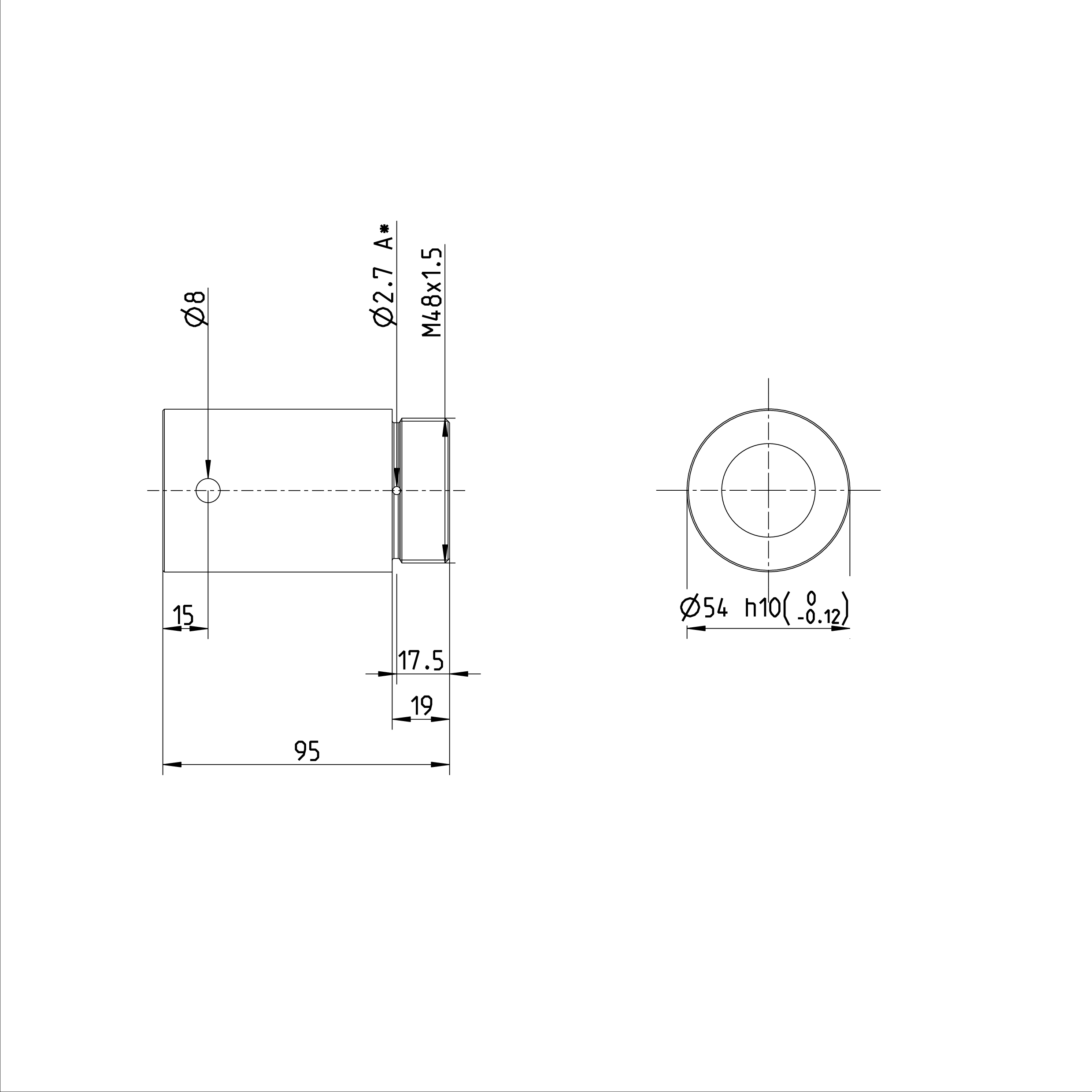 REXROTH 32 x 10R x 3.969 - 5 R254230015 Ball Nut ZEN-E-S Screw-in Nuts factory