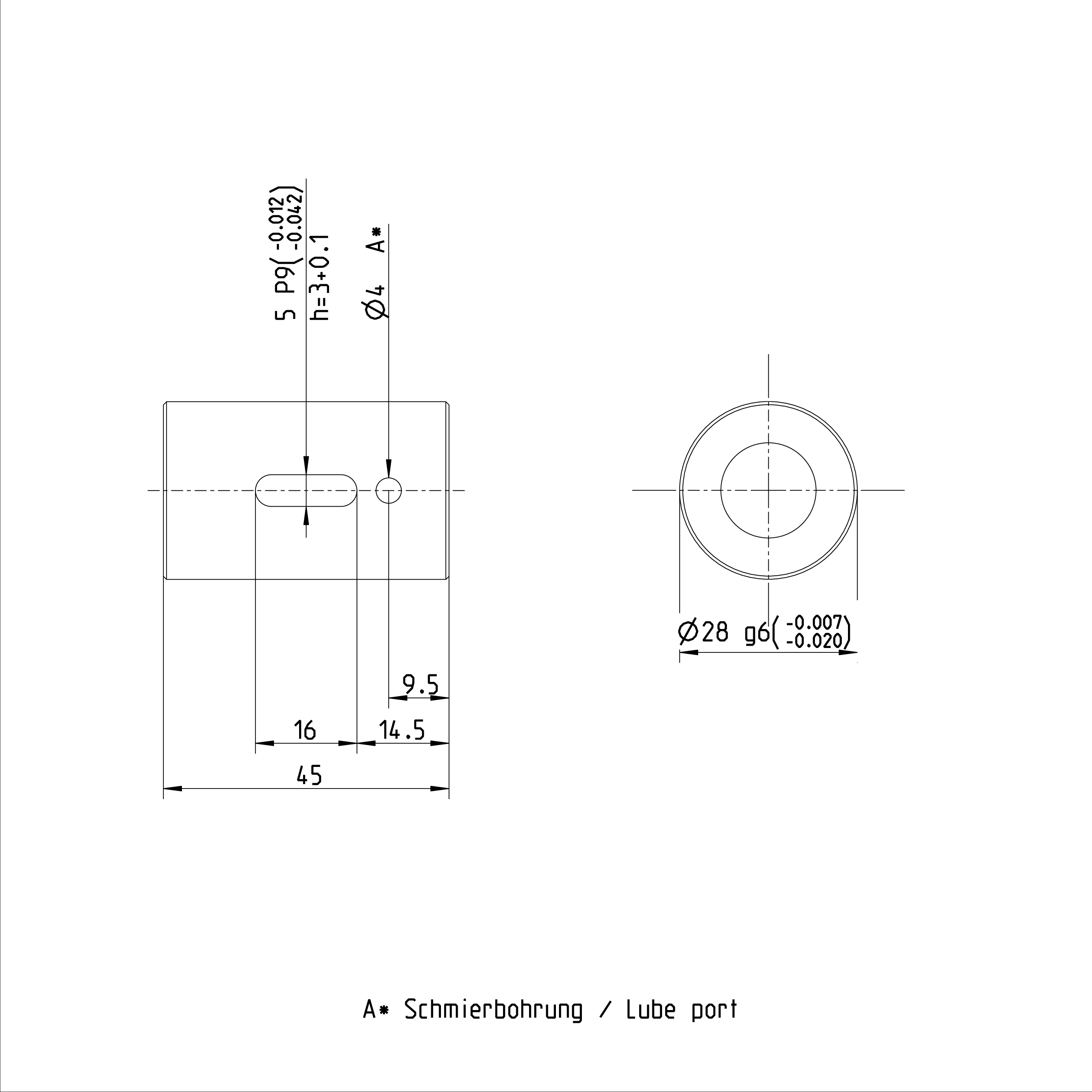 R151204012 Rexroth ZEM-E-S Ball Nut with Standard Seals 16 x 10R x 3 - 3 factory