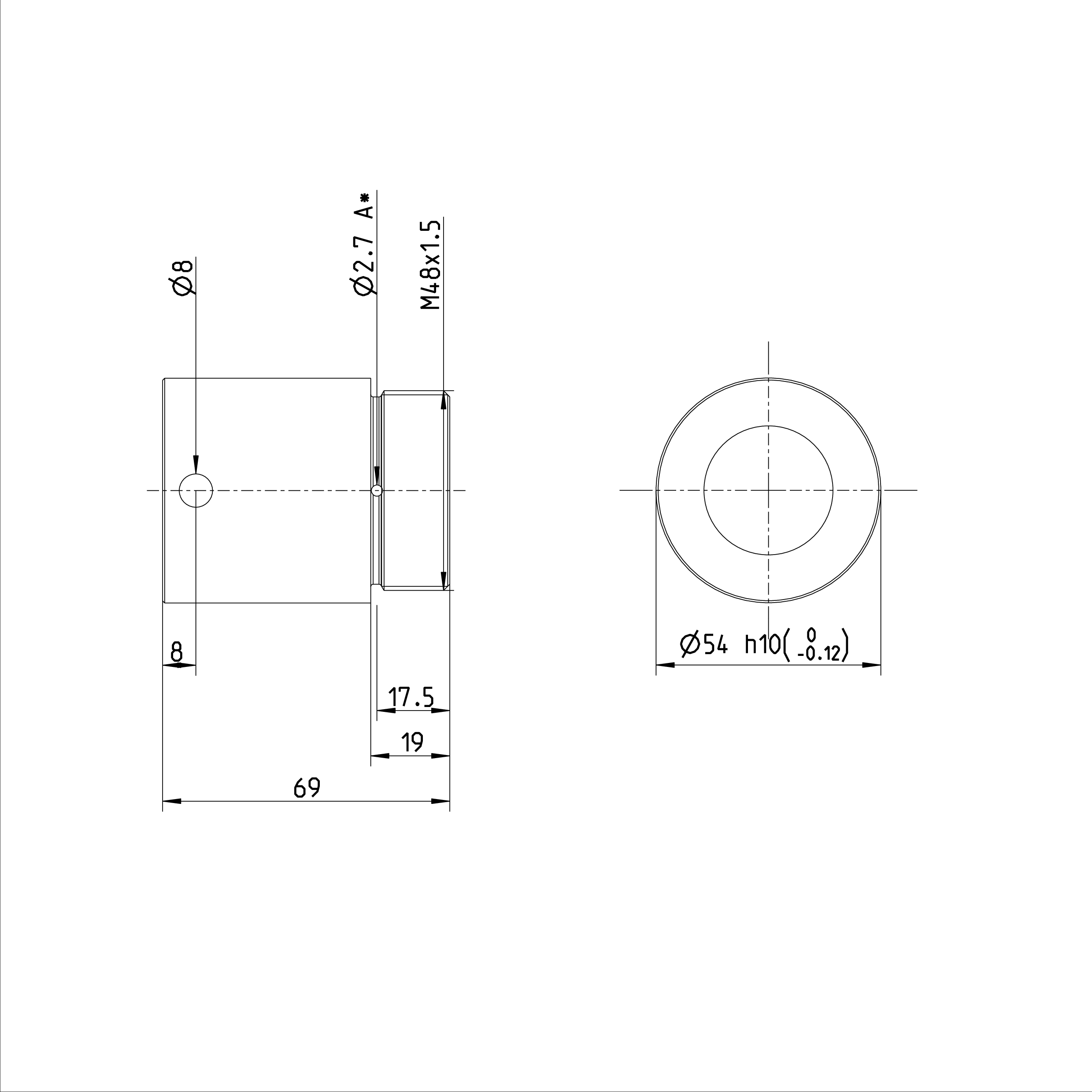 R254230005 Low Noise Ball Nut Compatible with Rexroth Precision Rolled Screws details