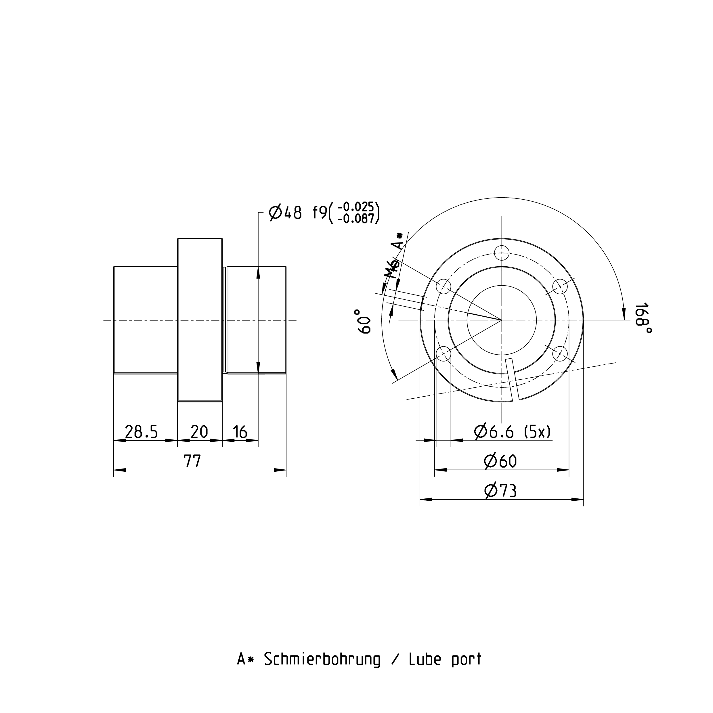 32 x 10R x 3.969 - 5 R151234014 Industrial Robots Ball Nut SN-R Rolled Screw factory