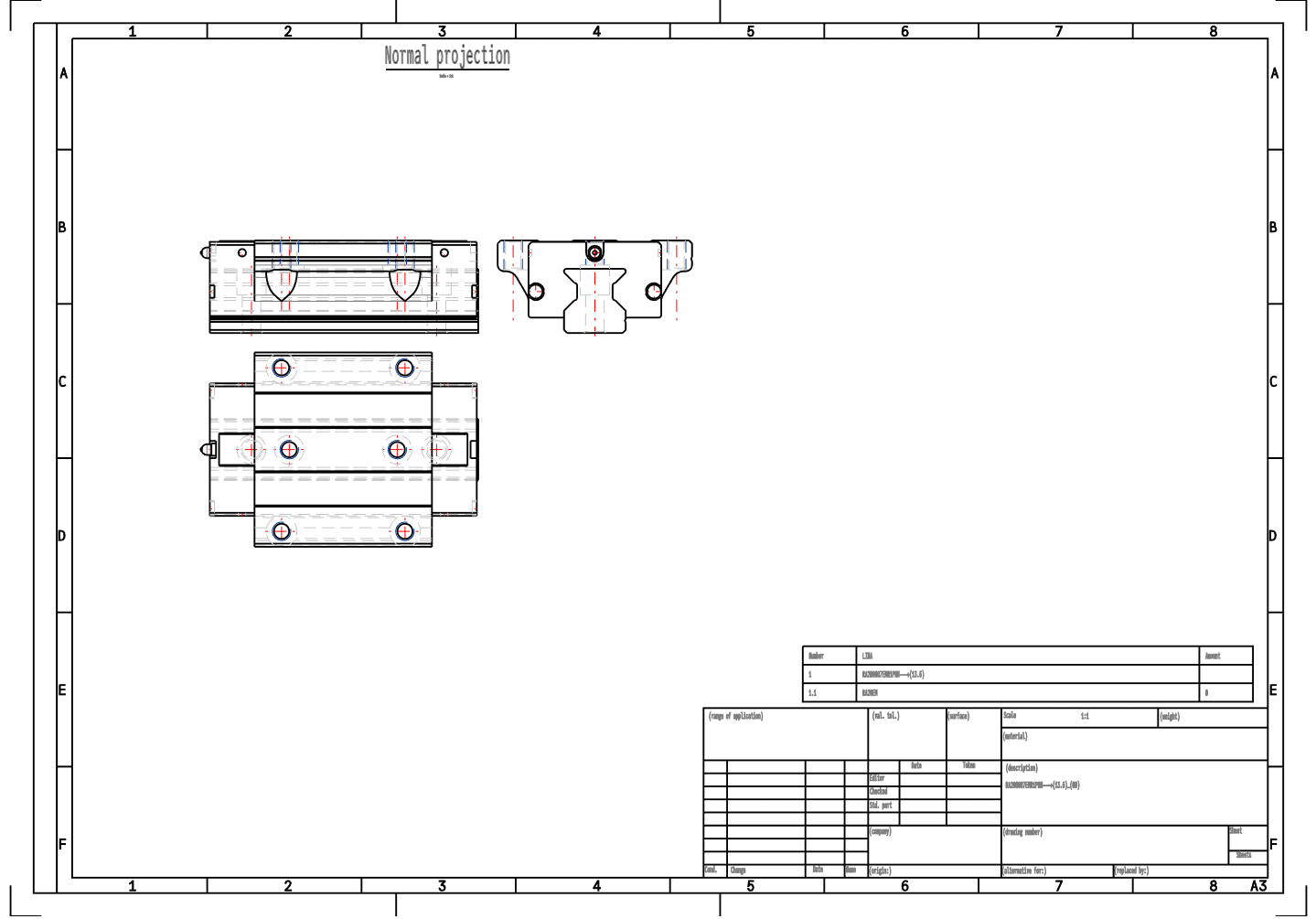 NSK RA20EM High Speed Linear Guide RA20 Standard Roller Linear Guide supplier