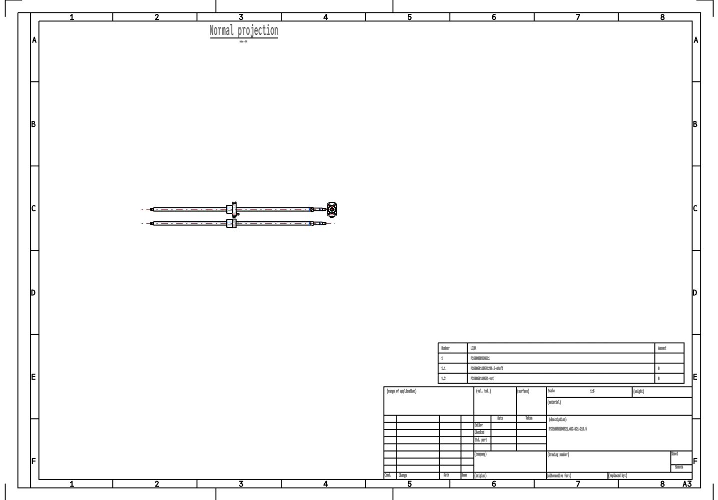 High-precision long-life ball screw PSS1005N1D0521 NSK FA PSS Type Ball Screw manufacture