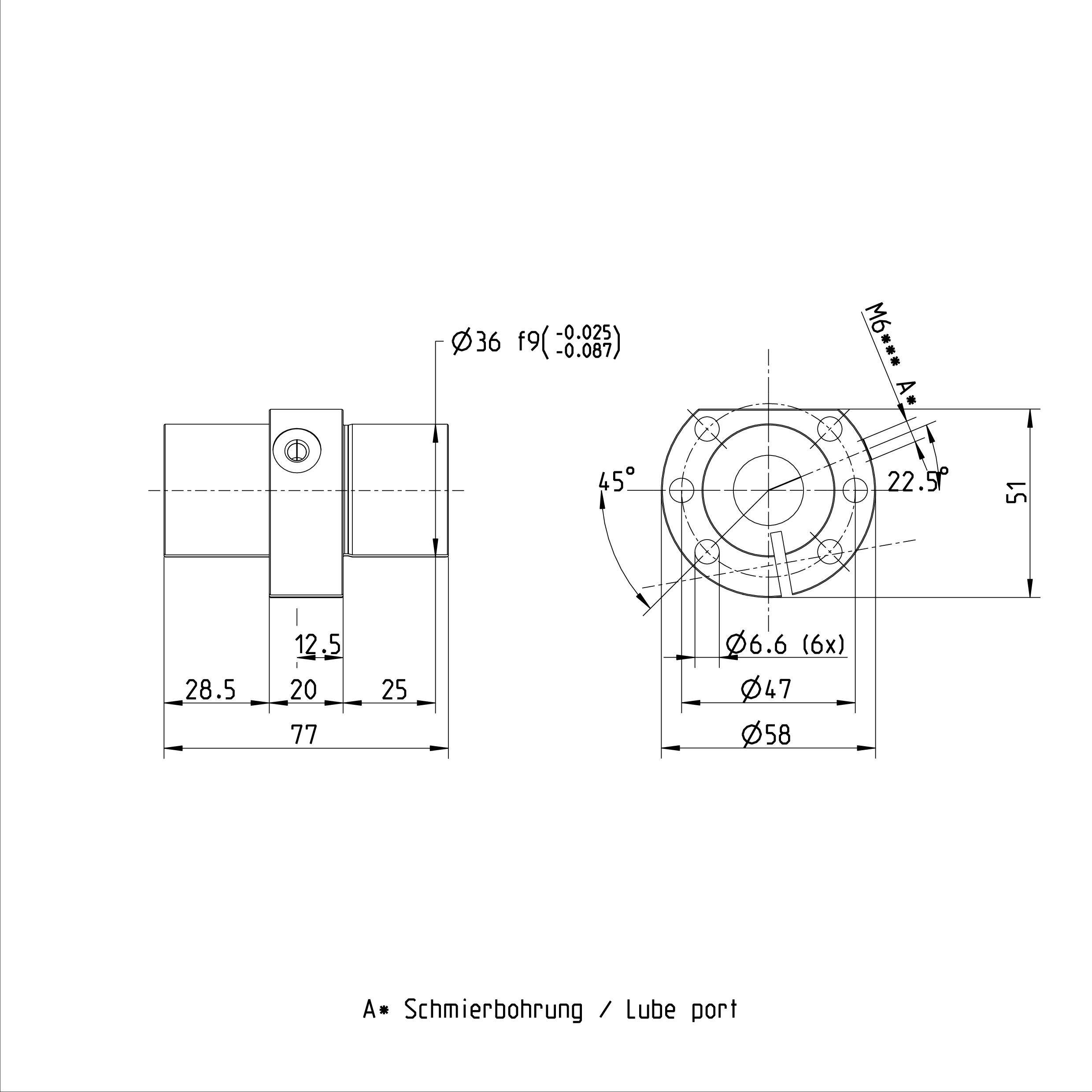 REXROTH SEM-E-C Ball Nut R151217055 Bosch Rexroth Adjustable Preload Nut supplier