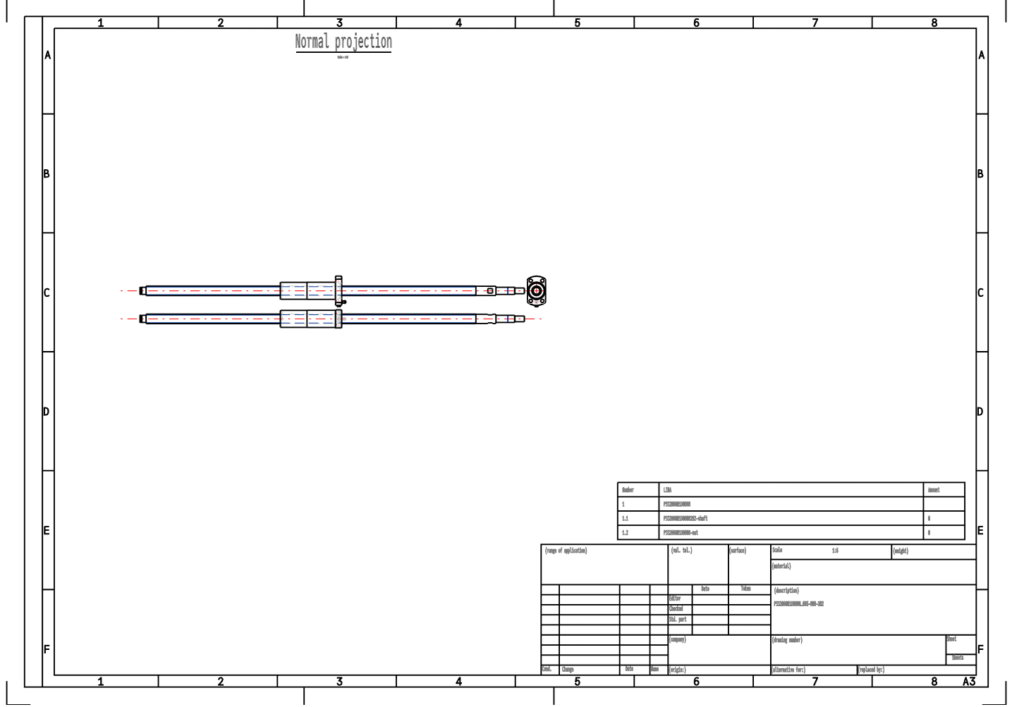 PSS2060N1D0808 Compact and Quiet NSK PSS Ball Screw PSS2060 2060 Ball Screw manufacture