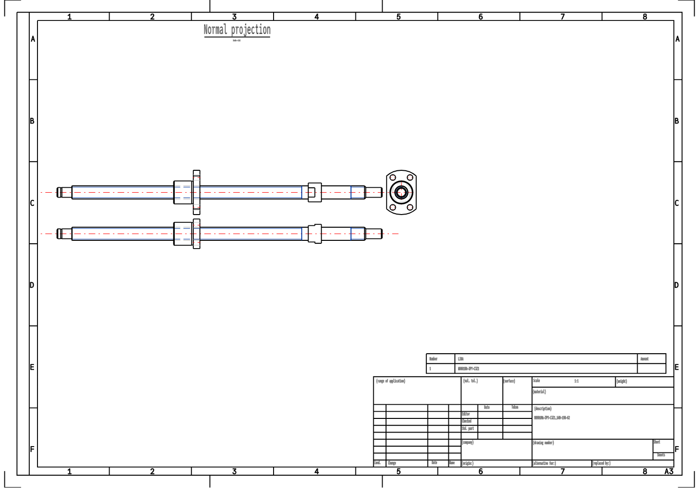 W0801MA-3PY-C3Z1 Ball Screw NSK MA Type Shaft End Finished Product with Small Lead manufacture