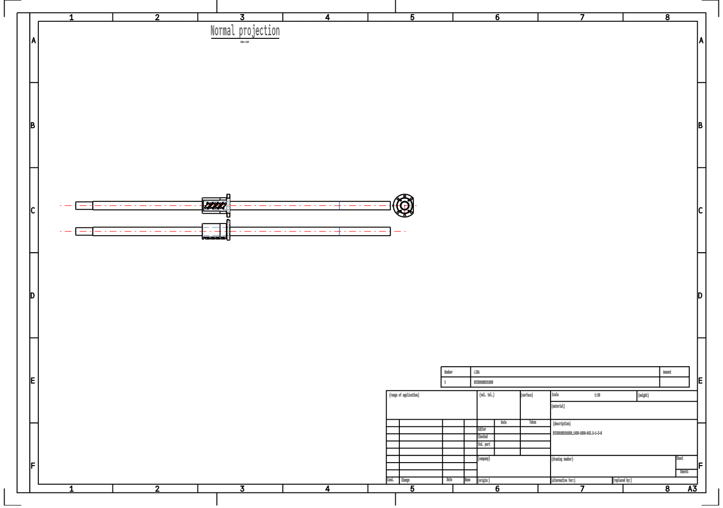 HSS5010N1D1850 NSK HSS5010 Ball Screw Low-friction Ball Screw factory