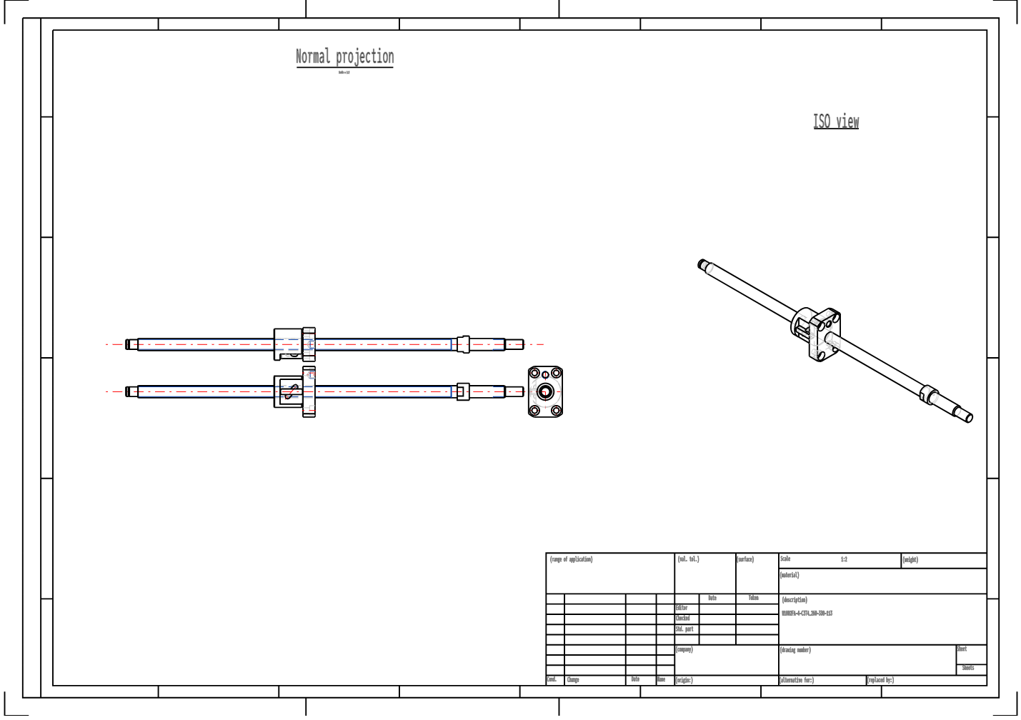 W1002FA-4-C3T4 10×4 ball screw 10mm shaft diameter 4mm lead manufacture
