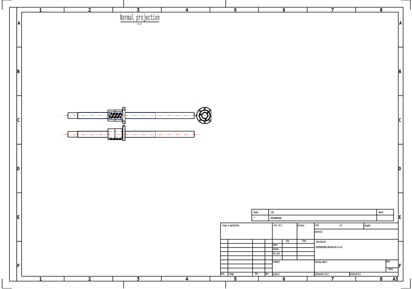 HSS3205N1D0650 High-speed sSeries Ball Screw NSK HSS Ball Screw details
