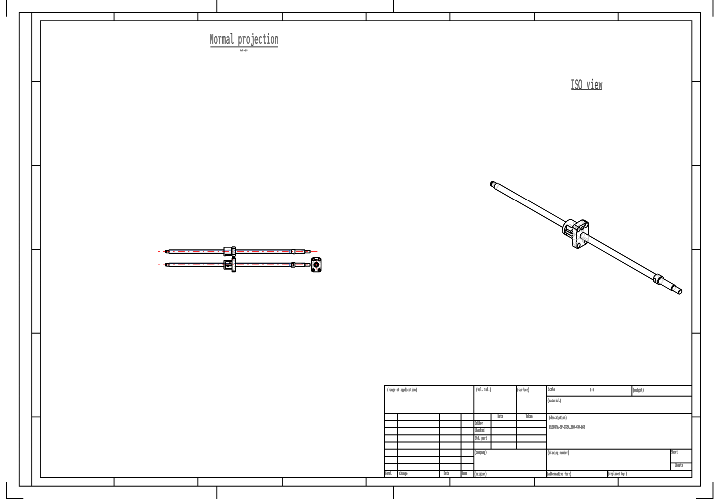 W1003FA-3P-C3Z4 NSK FA Type Shaft-end Finished Ball Screw factory