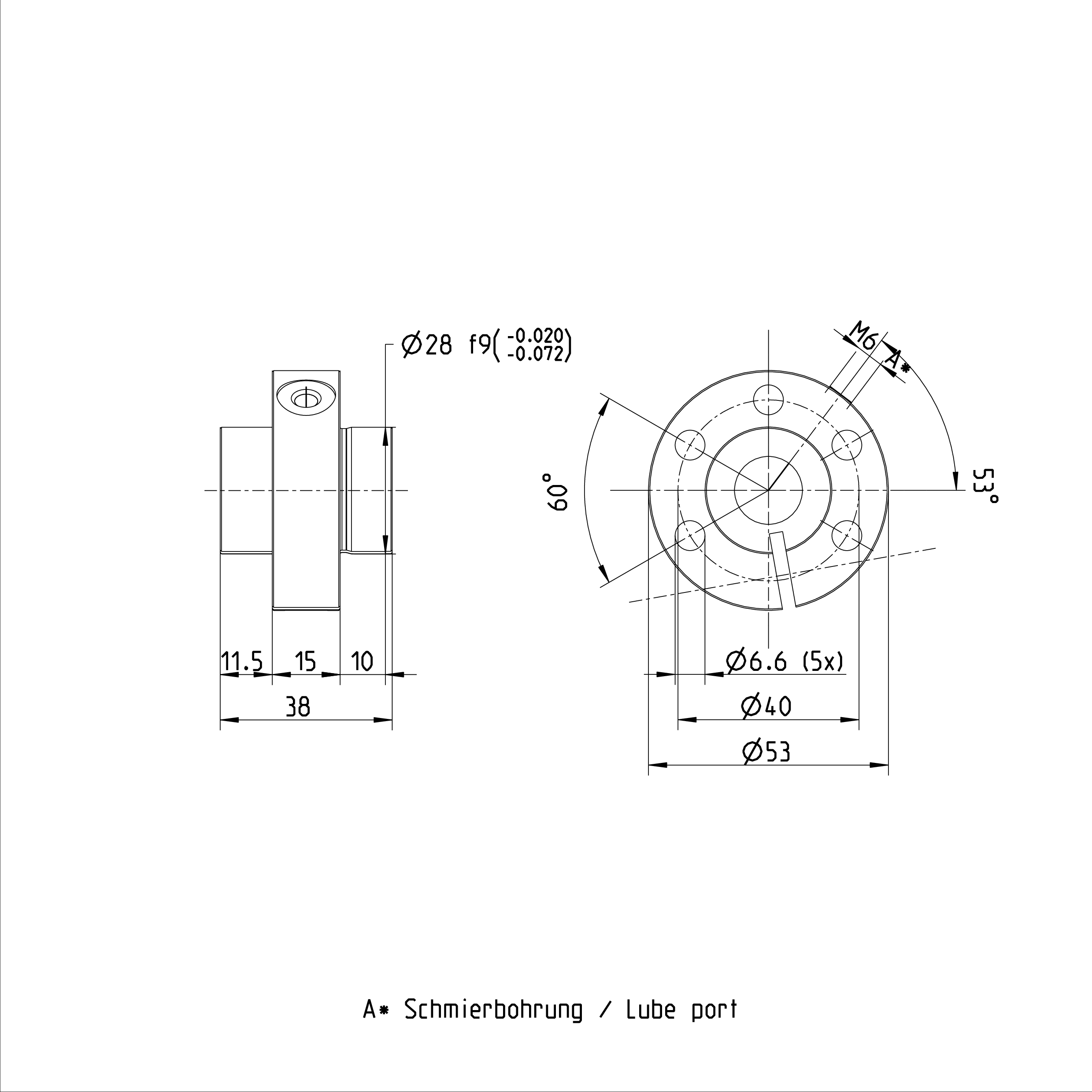 R151201024 Rexroth Ball Screw Nut Adjustable-preload Single Nut SEM-E-S manufacture