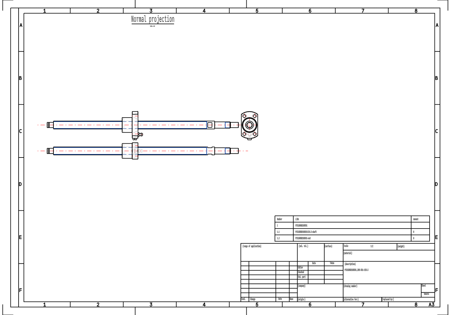 NSK High-precision Ball Screw PSS1505N1D0361 NSK PSS1505 C5 Precision Ball Screw details