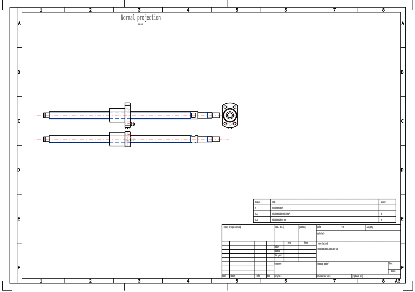 PSS1510N1D0361 C5 Precision Grade Ball Screw NSK PSS Ball Screw details