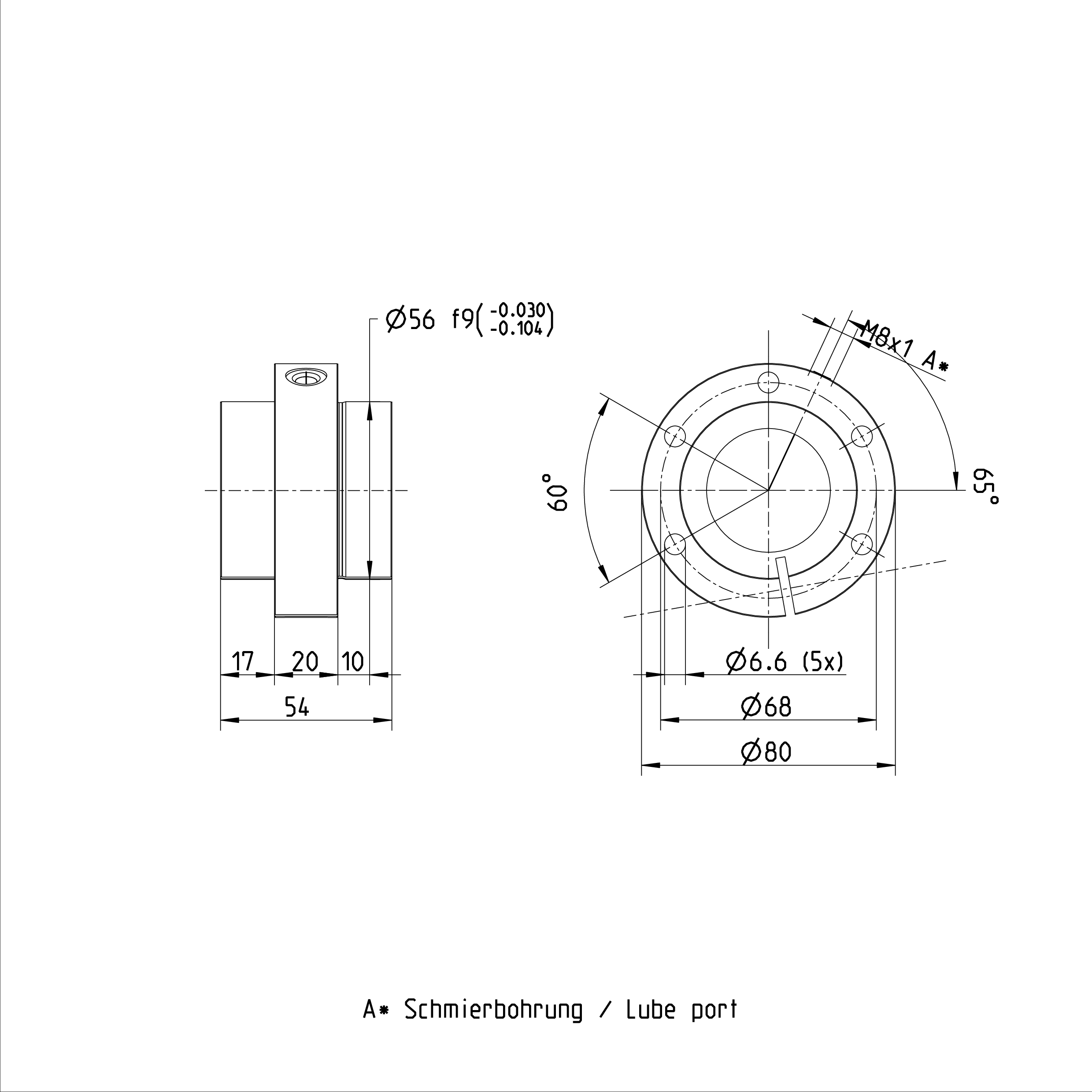 R151241014 SEM-E-S Ball Nut Standard Seal Adjustable Preload Rexroth Ball Nut manufacture