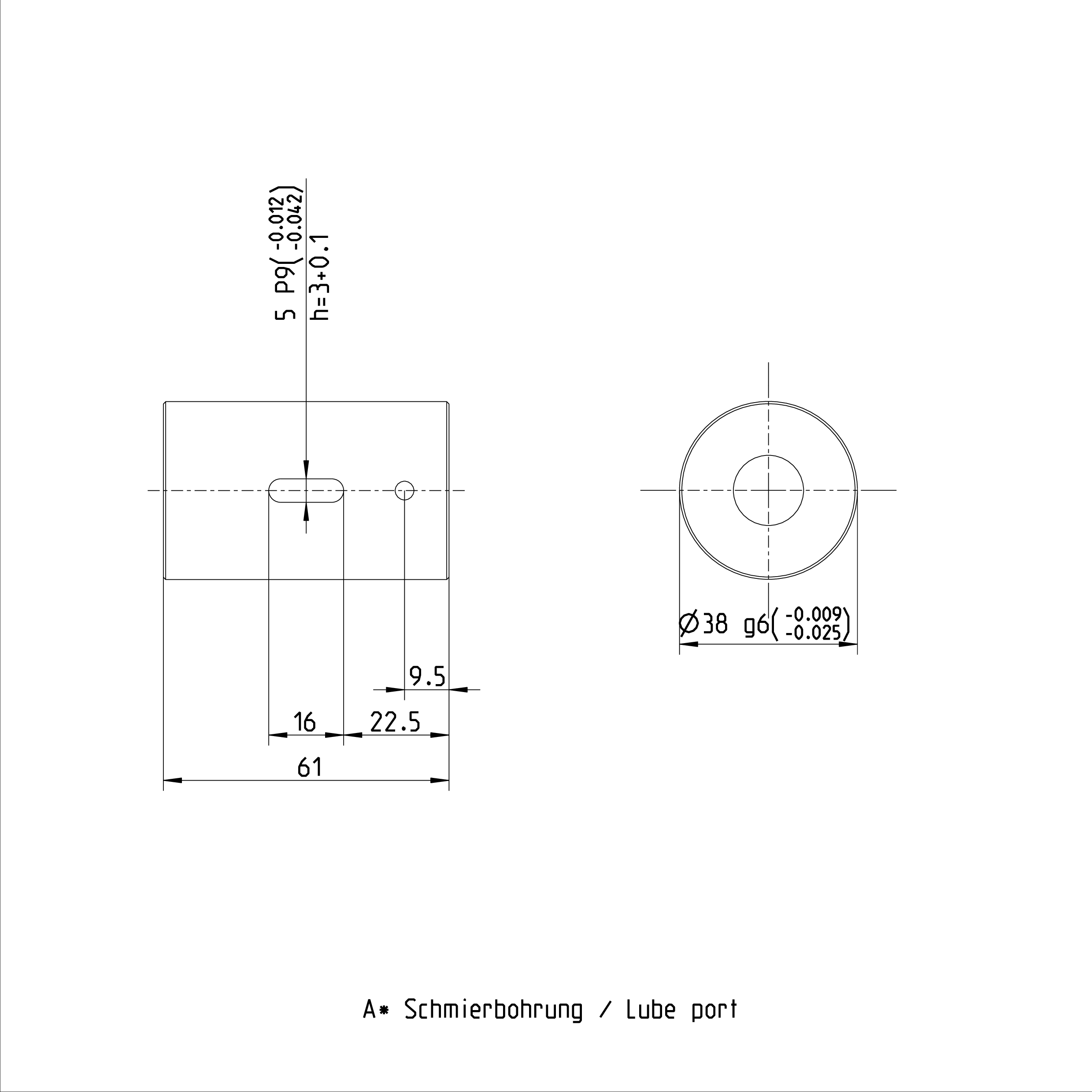 20 x 5R x 3 - 4 16mm Lead Ball Screw Nut R151206211 ZEM-E-S Single Nut details